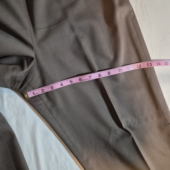 Talbots The Bedford Straight Leg Pants - Slate Gray - Refined Bedford Cord - Picture 4 of 10